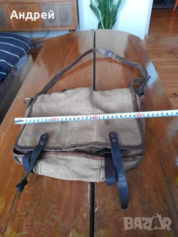 Стара брезентова чанта #17, снимка 2 - Други ценни предмети - 47824520