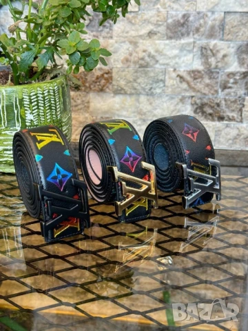 колани от естествена кожа в кутия louis vuitton , снимка 5 - Колани - 50684328