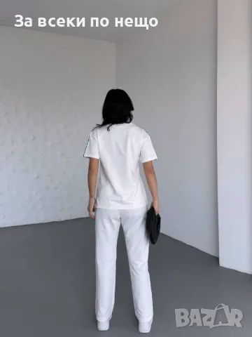 Louis Vuitton Дамски Комплект С 2 Части Тениска И Долнище Луис Витон - 2 Цвята Код A469, снимка 4 - Комплекти - 50089920