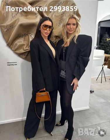 чанта Ермес Mini Kelly 19*Кели*HERMES KELLY 19 CRAIE Epsom Gold Hardware, снимка 17 - Чанти - 42350028