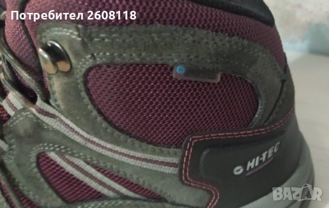 Дамски трекинг/туристически  обувки/полуботи HI-TEC № 40, снимка 6 - Дамски боти - 43707091