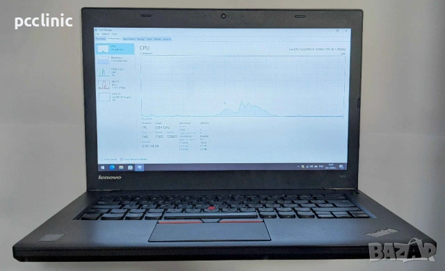 Lenovo ThinkPad T450 14" inch | Intel i5-4300U | 4GB DDR3L | 500GB HDD | Laptop/Лаптоп, снимка 3 - Лаптопи за работа - 53259159