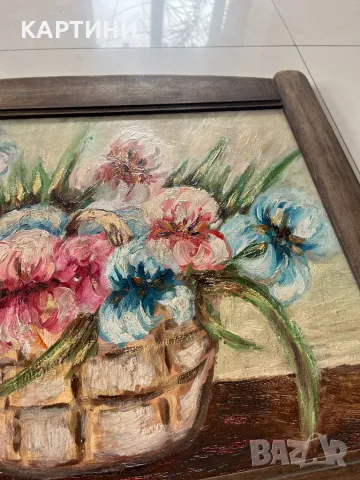 Майсторска картина - Натюрморт, снимка 2 - Картини - 49552894