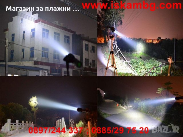 Мощен фенер за лов BL-Q2888, снимка 2 - Оборудване и аксесоари за оръжия - 28472378