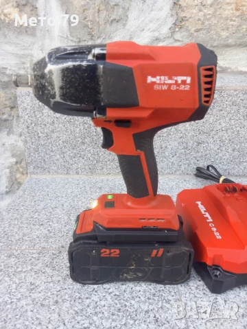 Hilti SIW 8-22 Гайковерт Nuron , снимка 3 - Други инструменти - 51310394