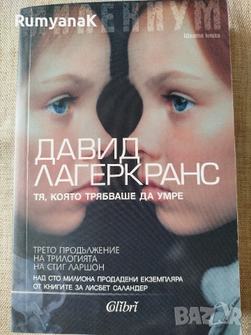 Давид Лагеркранс - Милениум 4 - 6, снимка 5 - Художествена литература - 53532473