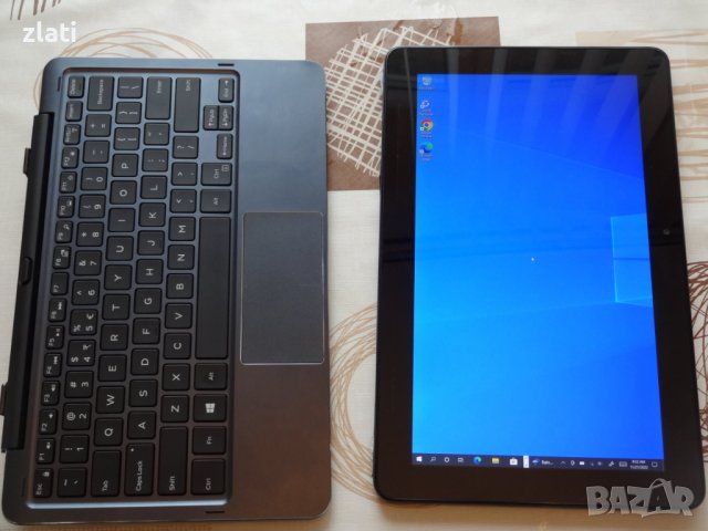 Таблет и Лаптоп 2в1 laptop Dell Latitude 5175 - 12.5" -Core M5-6Y57 1.1Ghz/RAM8GB/SSD128GB с писалка, снимка 8 - Лаптопи за работа - 38859236