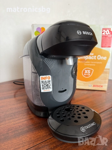 Кафемашина Bosch Tassimo XS черна, снимка 2 - Кафемашини - 52043221