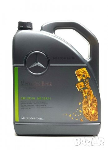 MERCEDES-BENZ, 5W-30 229.51, 5 л., снимка 1