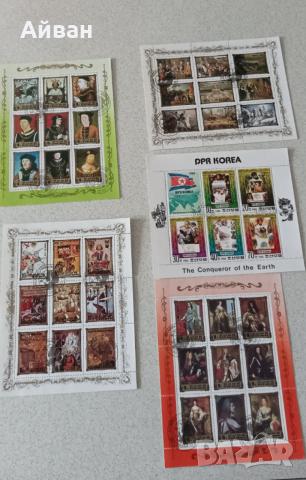 Пощенски блокове , снимка 8 - Филателия - 53023326