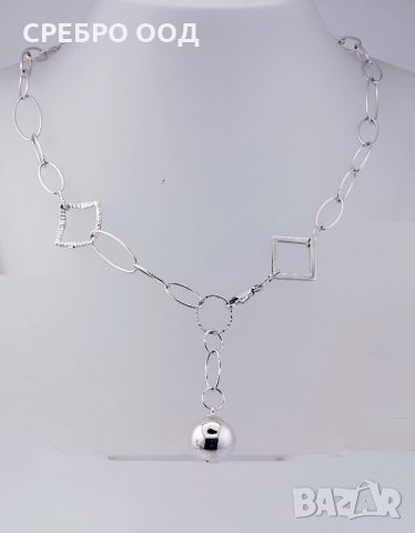 Дамски сребърни колиета 925 Аg, снимка 8 - Колиета, медальони, синджири - 28311325