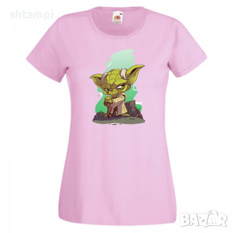 Дамска тениска Star Wars Yoda Игра,Изненада,Подарък,Геймър,, снимка 11 - Тениски - 36790213
