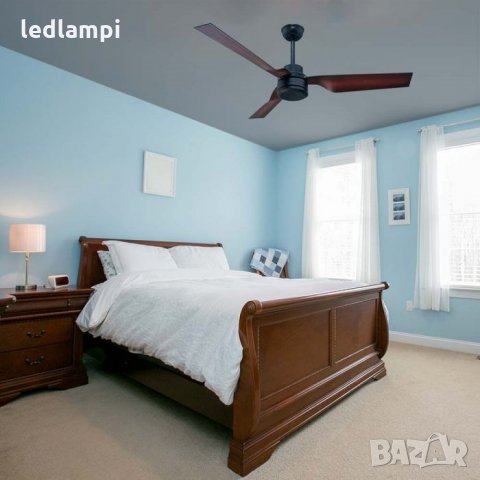 Вентилатор за таван 65W 3перки 132cm, снимка 7 - Вентилатори - 33540662