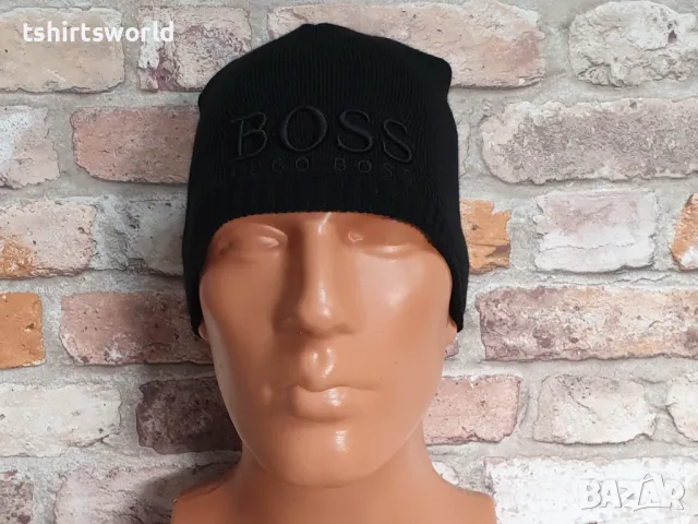 Нова зимна шапка HUGO BOSS , снимка 3 - Шапки - 47699609