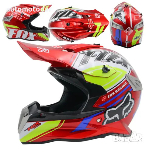 Каска за крос ендуро атв, снимка 3 - Аксесоари и консумативи - 48822115