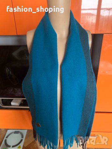 Мъжки шал Burlington, фина вълна, снимка 5 - Шалове - 43227668