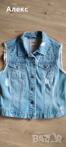 Only - дънков елек, снимка 1