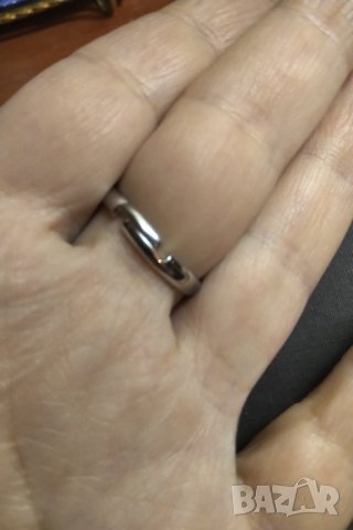 Нов пръстен мед стомана с фасетиран аметист , снимка 7 - Пръстени - 35164734