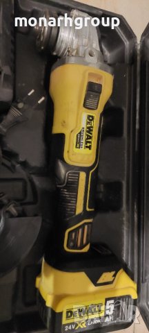 Ъглошлайф DEWALT DCG405N-XJ, снимка 6 - Куфари с инструменти - 44053082