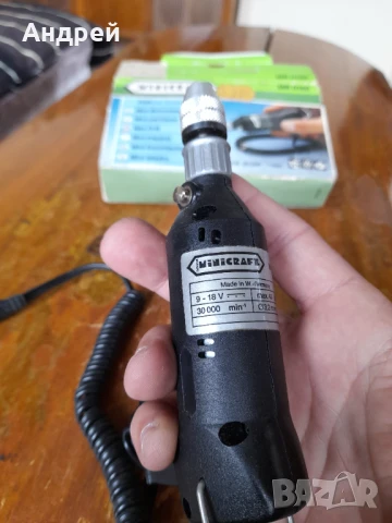 Стара бормашина Minicraft, снимка 4 - Антикварни и старинни предмети - 50910371