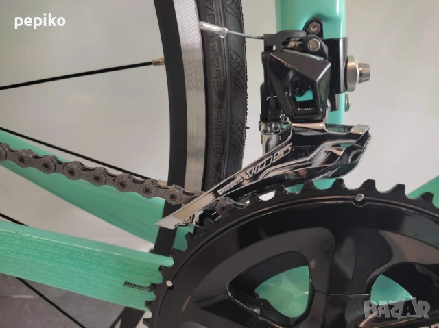 Продавам колела внос от Германия НОВ карбонов шосеен велосипед BIANCHI 28 цола  SHIMANO 105, снимка 16 - Велосипеди - 50717740