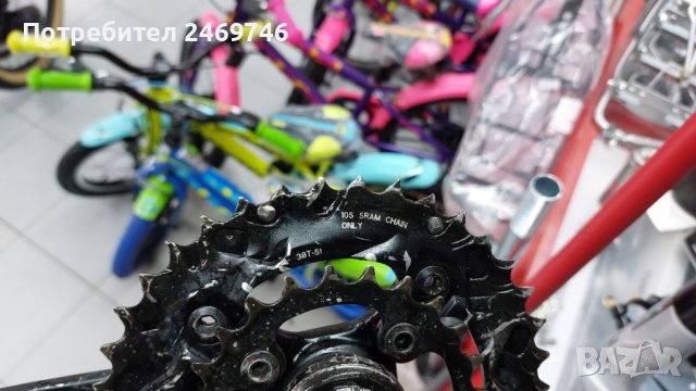 Курбели SRAM 38/24 в комплект със средно движение, снимка 4 - Велосипеди - 43733027