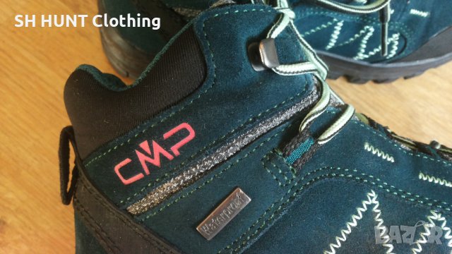 CMP WP Thiamat Mid Trekking Waterproof Shoe EUR 35 / UK 2,5 естествена кожа водонепромокаеми - 518, снимка 5 - Детски боти и ботуши - 43750787