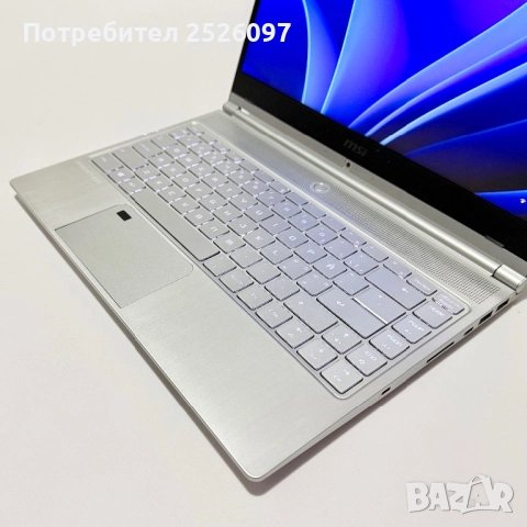 MSI Prestige 14/i7-8550U/GTX 1050 Max Q/16GB/256GB/IPS/Подсветка, снимка 5 - Лаптопи за работа - 52787594