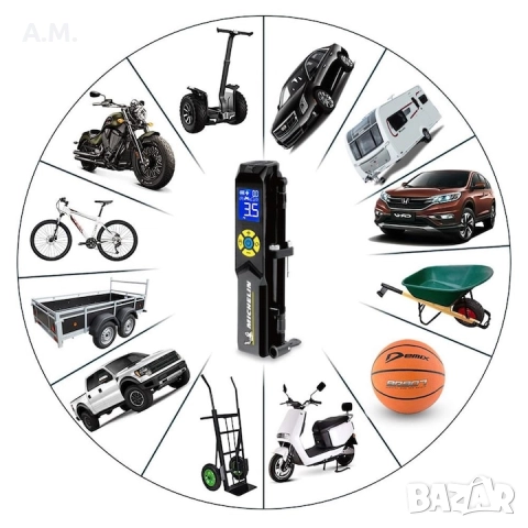 Акумулатор компресор MICHELIN, снимка 7 - Аксесоари и консумативи - 52864436