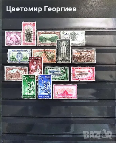Нова Зеландия 70 бр.марки. К.1, снимка 2 - Филателия - 48904050