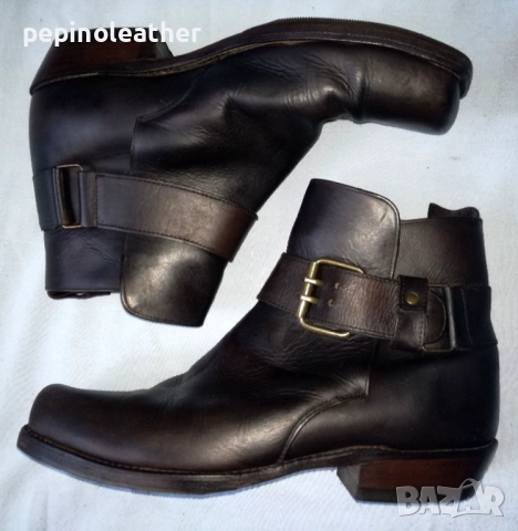 Кожени боти, ботуши, кубинки, обувки - мъжки, дамски, детски, снимка 16 - Мъжки боти - 19508835