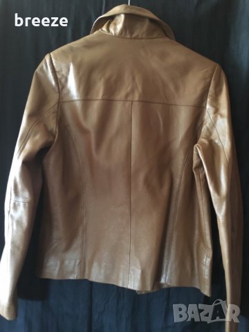 Дамско кожено яке от естествена кожа, снимка 3 - Якета - 12296237