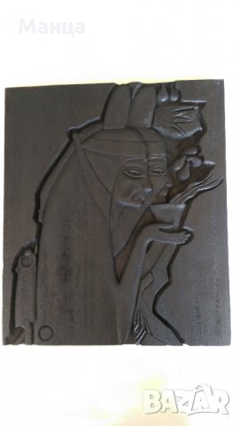 Египетска дърворезба, снимка 2 - Колекции - 26585772