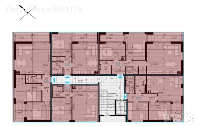 ОТ СОБСТВЕНИК! Двустаен апартамент, Аспарухово, снимка 5 - Апартаменти - 52544774
