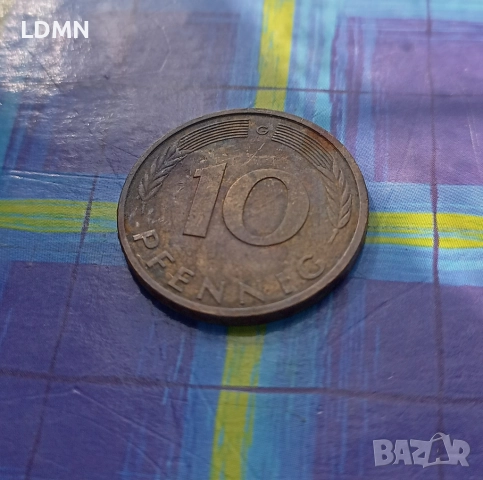 10 Pfennig 1988 G Федерална Република Германия