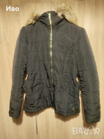 Женско яке с колан - H&M - M размер., снимка 2 - Якета - 52869856