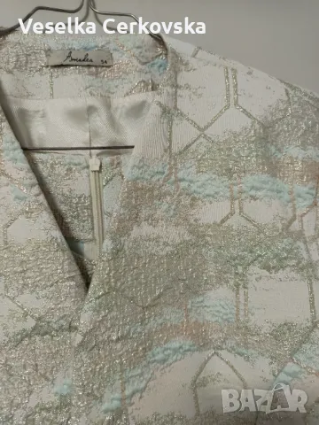 Официална рокля за едра дама , снимка 7 - Рокли - 48113261