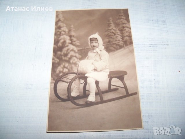 Дете с шейна, стара картичка - снимка, Румъния, снимка 4 - Други ценни предмети - 32783812