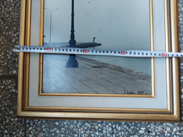 ретро рамка с подрамка  за картина,огледало, снимка 4 - Антикварни и старинни предмети - 34612396