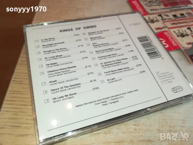 KINGS OF SWING-ORIGINAL CD-MADE IN GERMANY 2702251506, снимка 10 - CD дискове - 49301375
