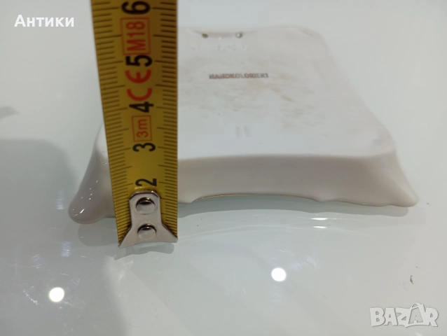 Стара порцеланова маркирана картина, снимка 12 - Пана - 52496276