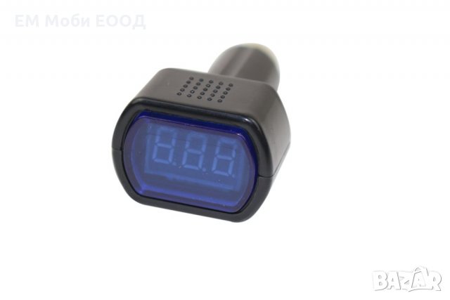 Дигитален Цифров Волтметър 12V 24V Акумулатор Тестер за Кола Камион, снимка 2 - Аксесоари и консумативи - 32296823