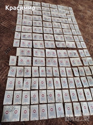 Czechoslovakia 1961. Prague 1962.180  бр. , снимка 5 - Филателия - 53175856