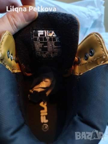 Зимни боти Fila 41 номер нови, снимка 4 - Мъжки боти - 52591692