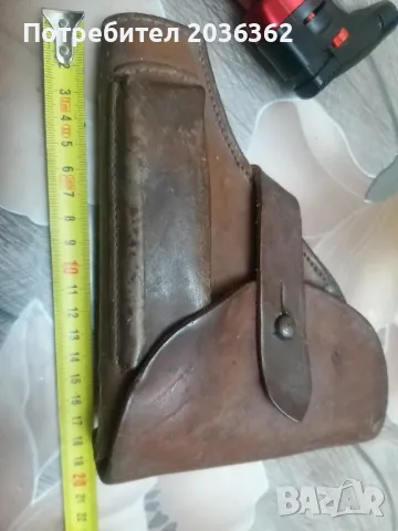 Стар германски кобур ВСВ, снимка 5 - Антикварни и старинни предмети - 46674782