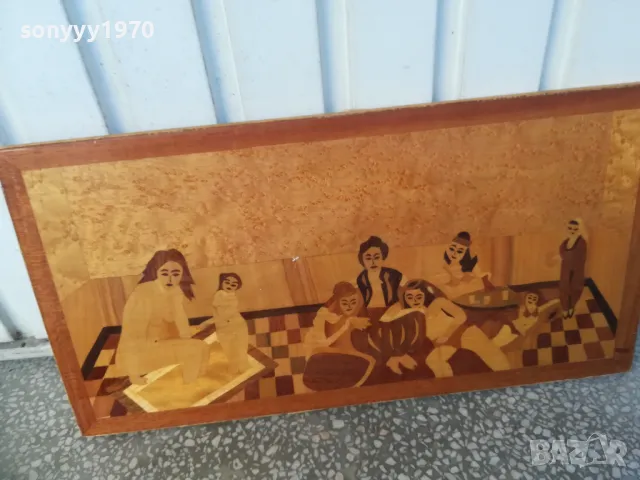 КАРТИНА ДЪРВО-ЕСТЕСТВЕН ФУРНИР 2710240737, снимка 12 - Антикварни и старинни предмети - 47731972