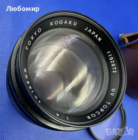Обeктив TOPCON 135 mm - Японски, снимка 5 - Обективи и филтри - 49152703