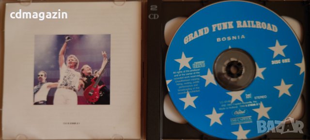 Компакт дискове CD Grand Funk Railroad ‎– Bosnia, снимка 3 - CD дискове - 37079991
