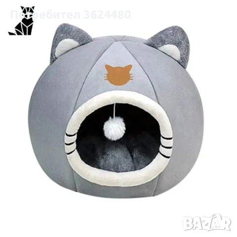  Къщичка легло за домашен любимец 4331, снимка 3 - За кучета - 53453900