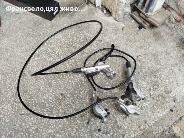 Хидравлични спирачки за велосипед колело avid juisy дължина 75/135